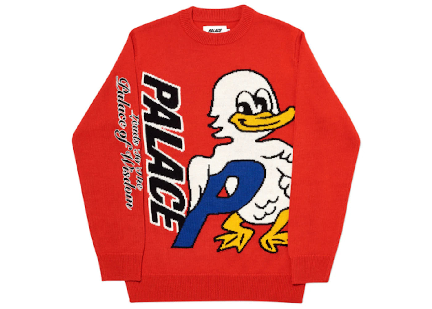 Palace Duck Out Knit Red