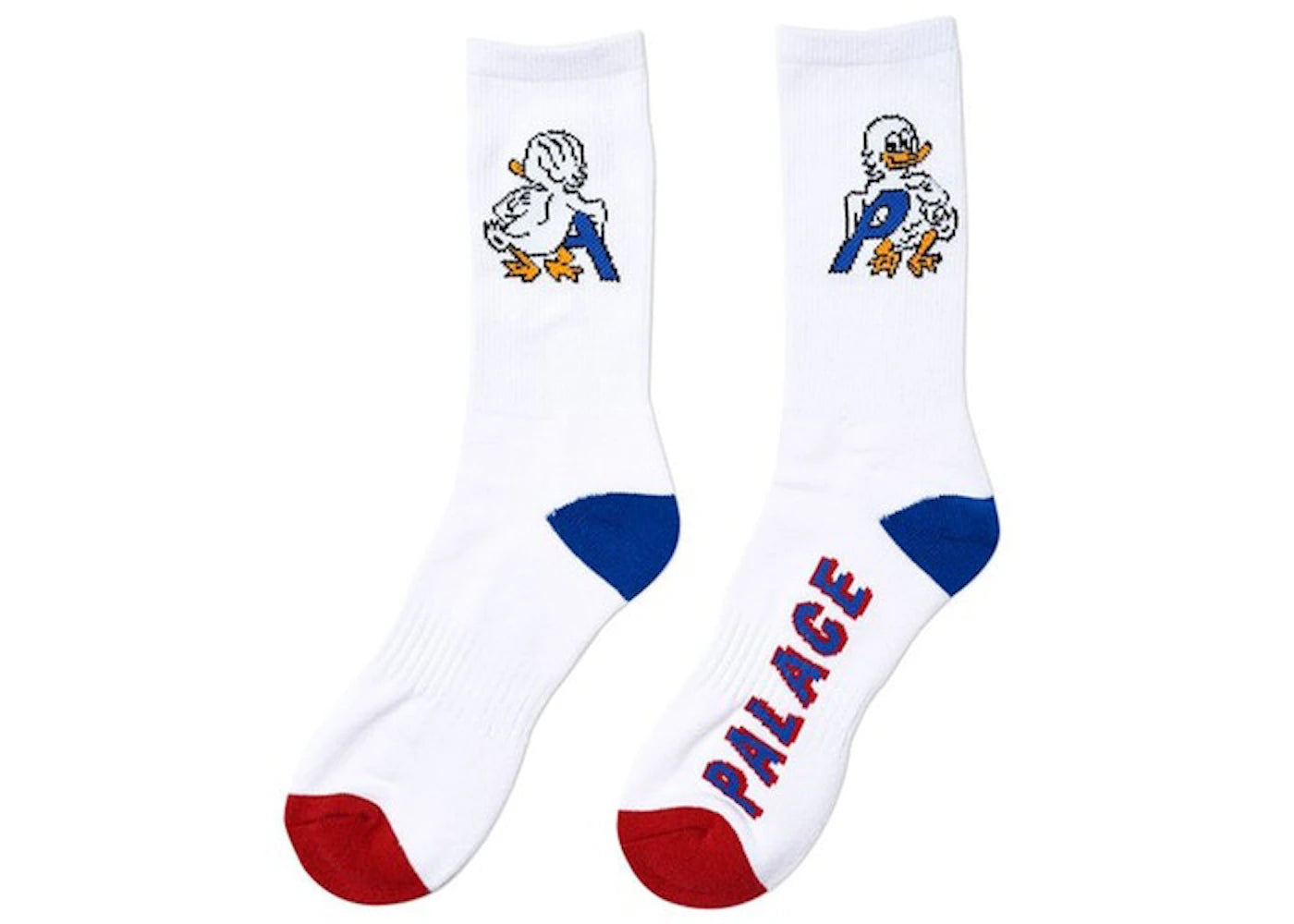 Palace Duck Out Sock White