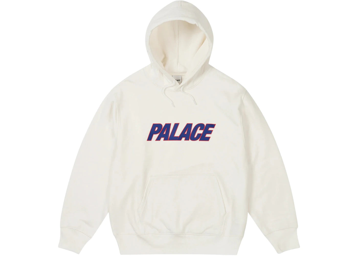 Palace Duo Logo Hood White