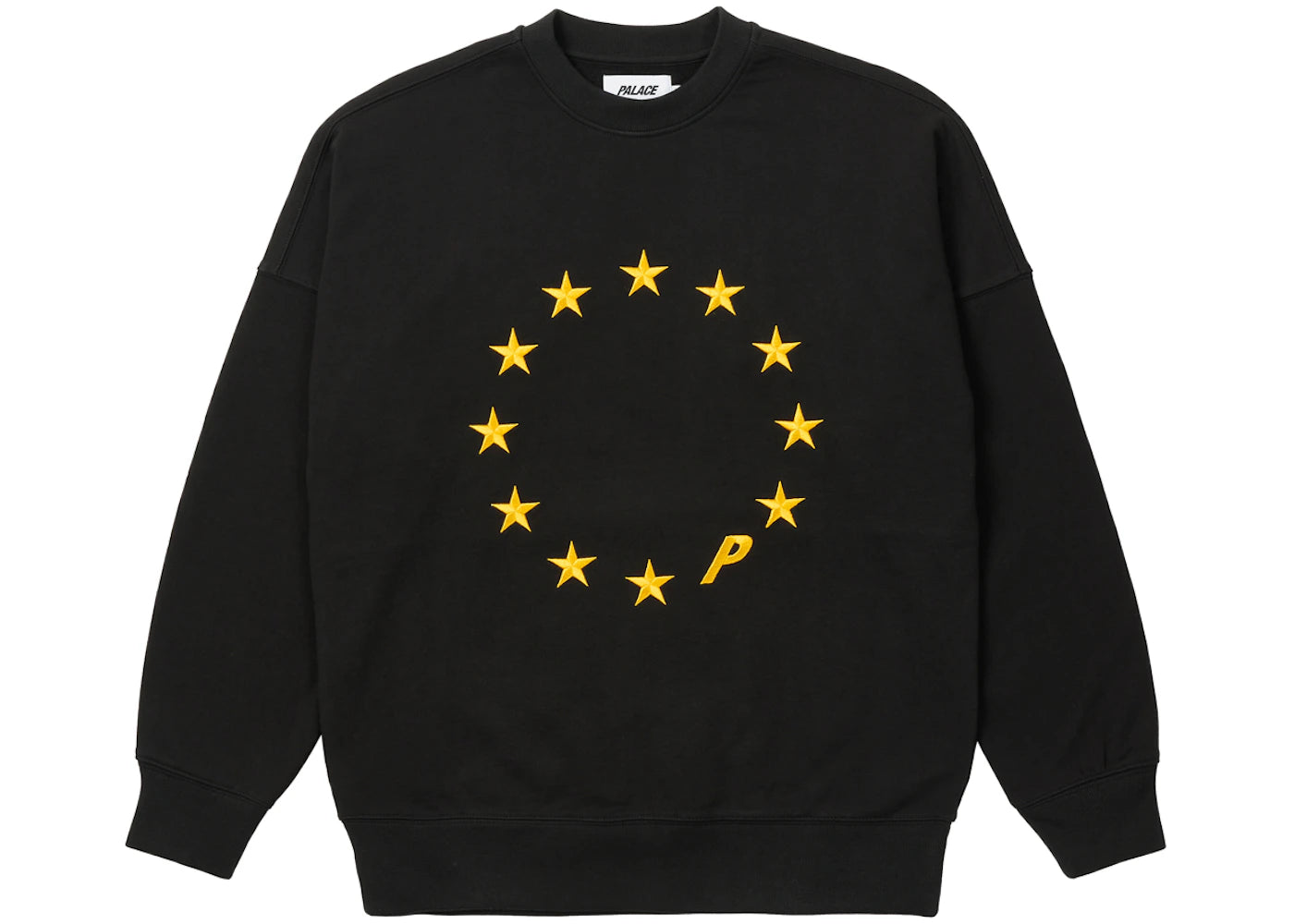 Palace EU-DON Crew Black