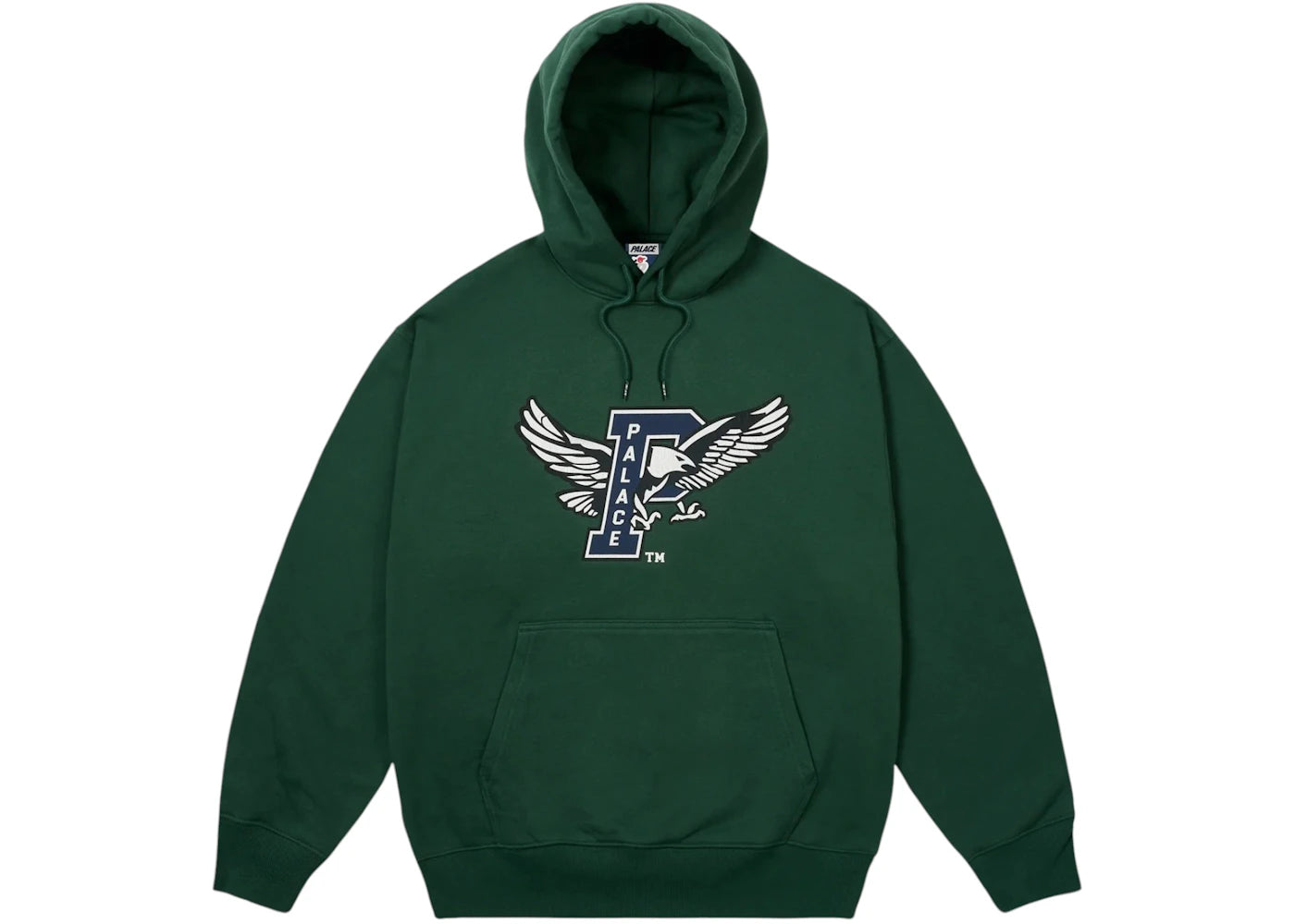 Palace Eagles Hood Racey Green