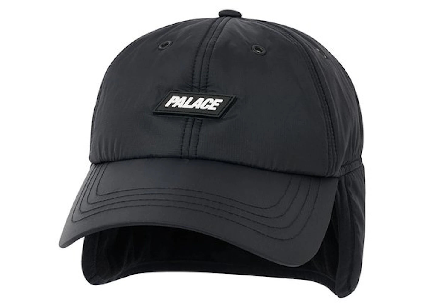 Palace Ear Dis Shell 6-Panel Black
