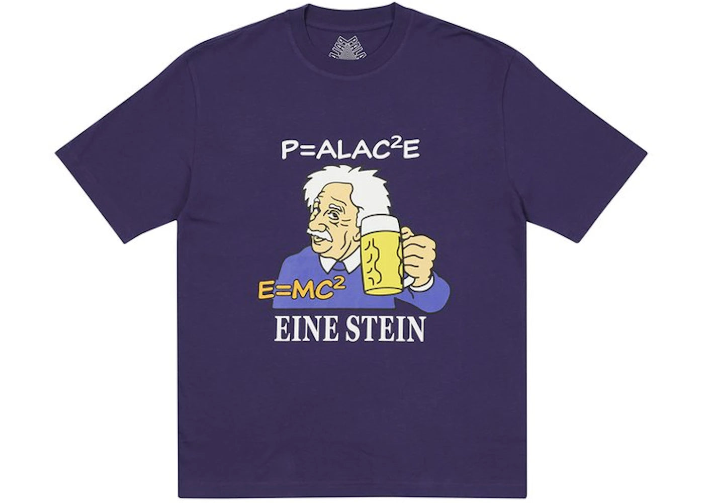 Palace Eine Stein T-shirt Purple