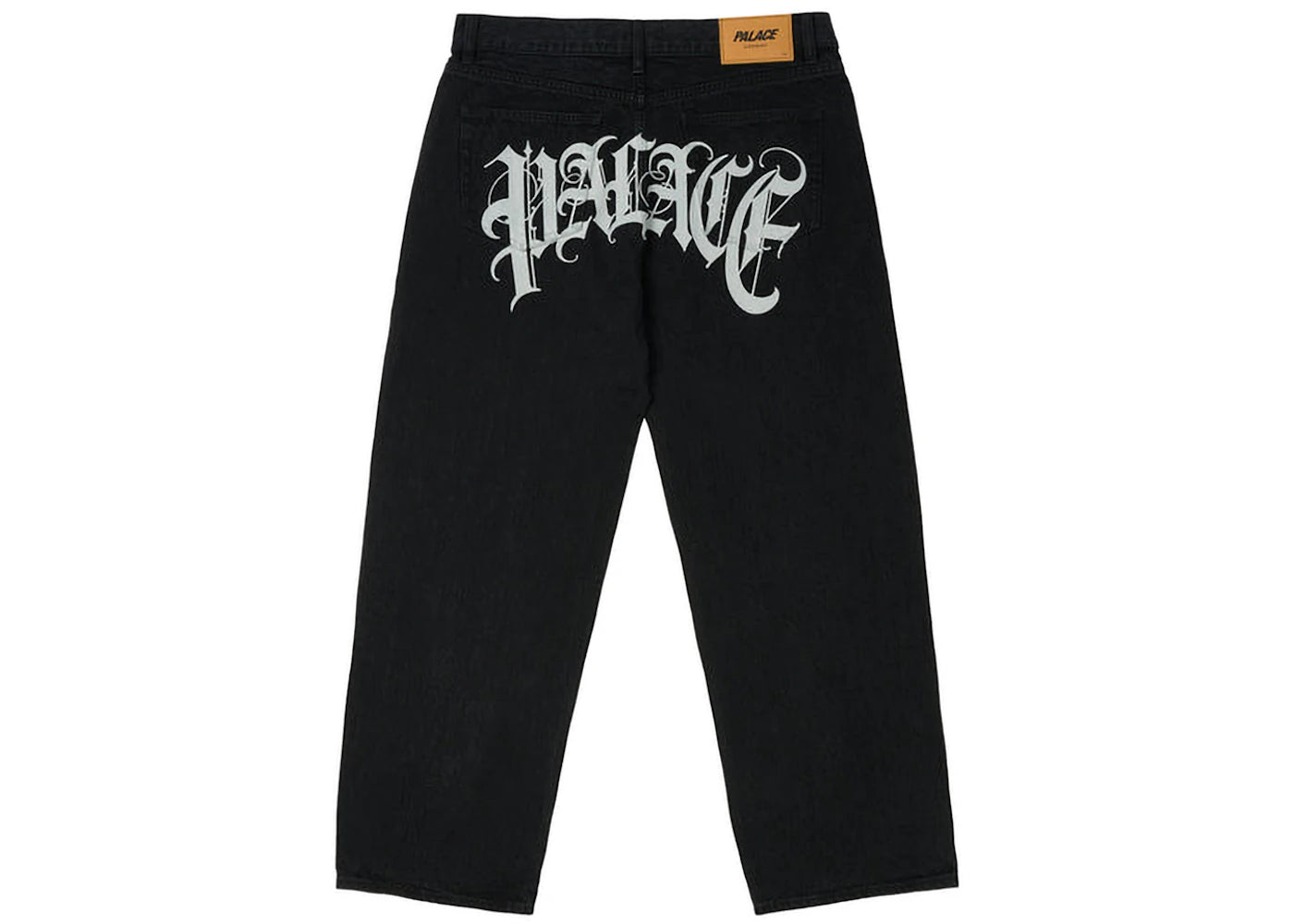 Palace El Script P90 Baggy Jean Black