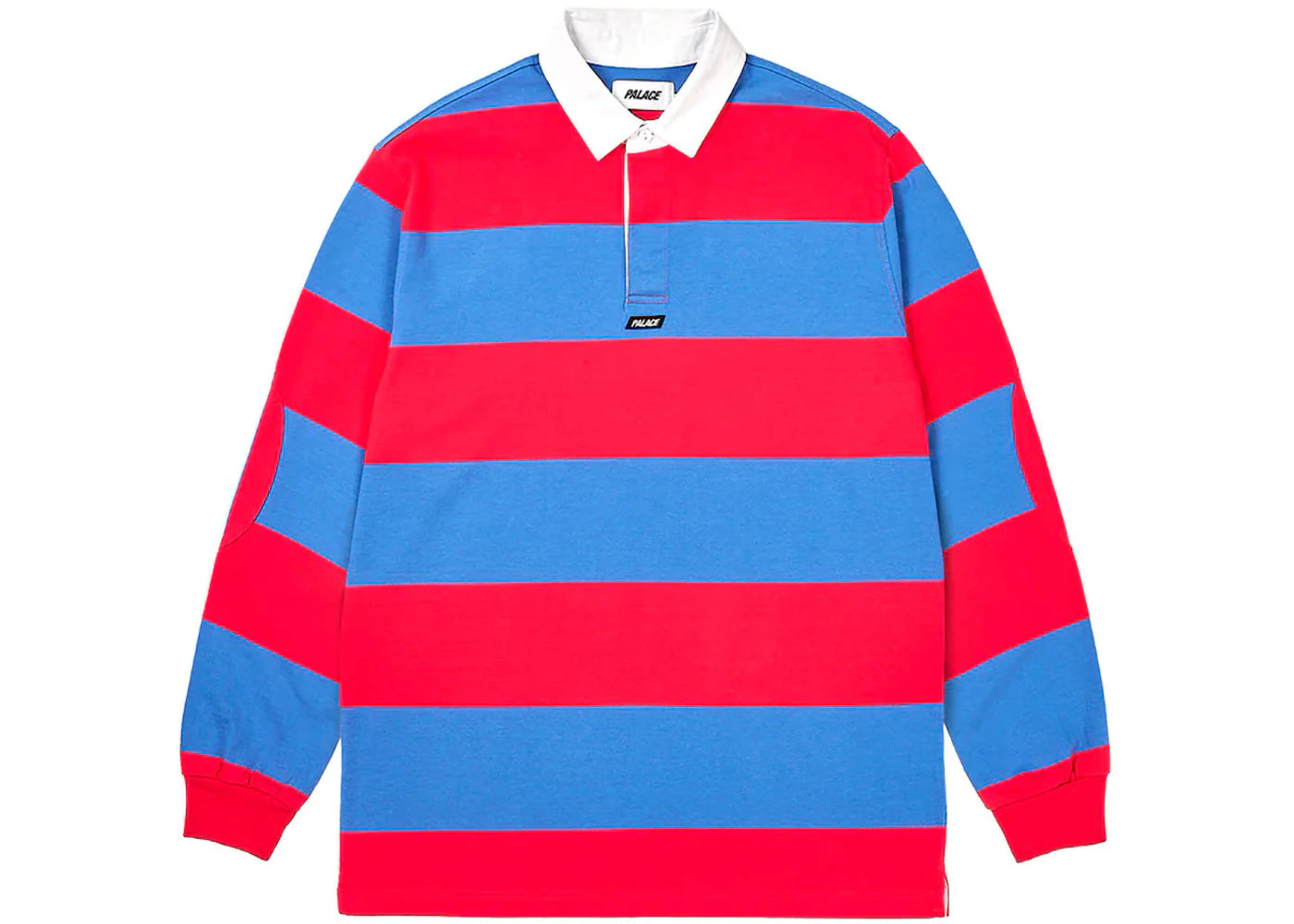 Palace Elbow Stripe Rugby Blue/Red