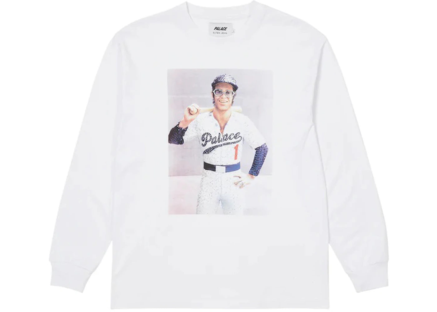 Palace Elton John Baller Longsleeve White