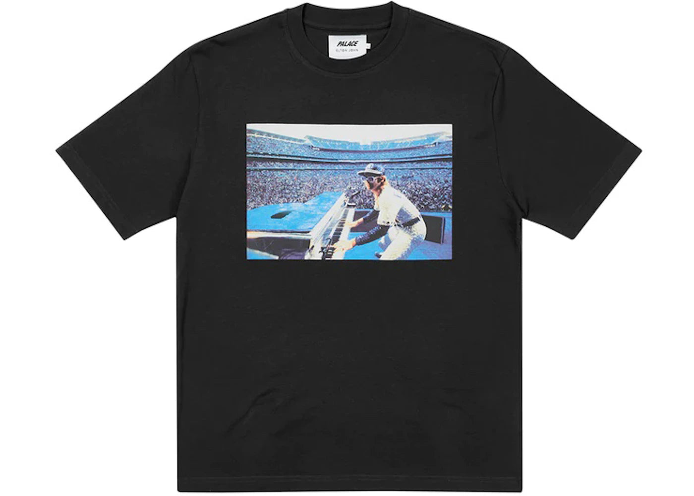 Palace Elton John P-iano T-shirt Black
