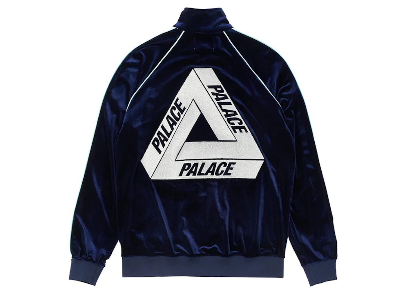 Palace Elton John Velour Track Top Navy