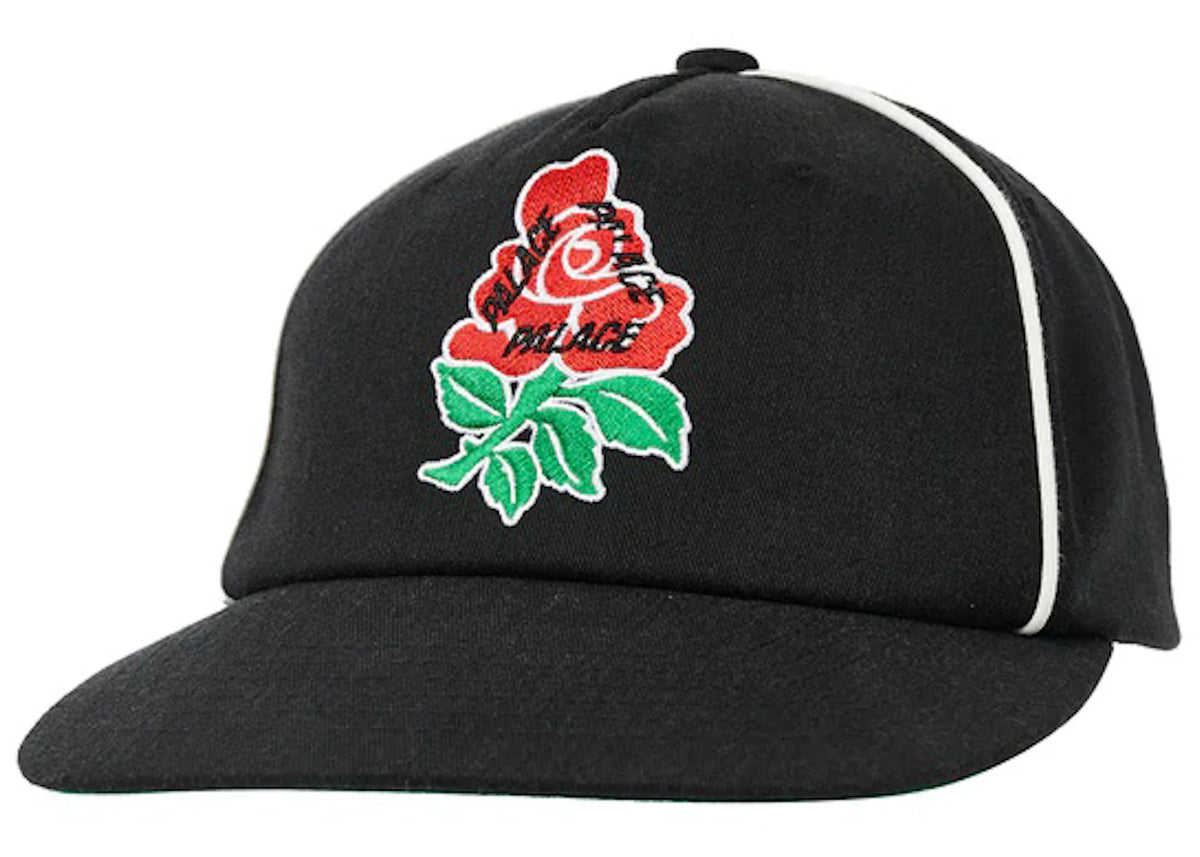 Palace English Rose 5-Panel Black
