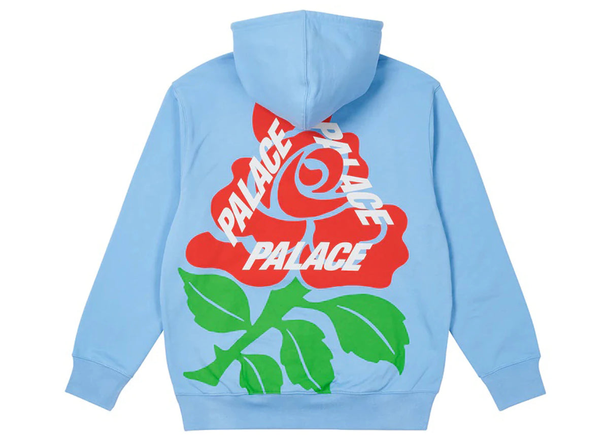 Palace English Rose Hood Light Blue