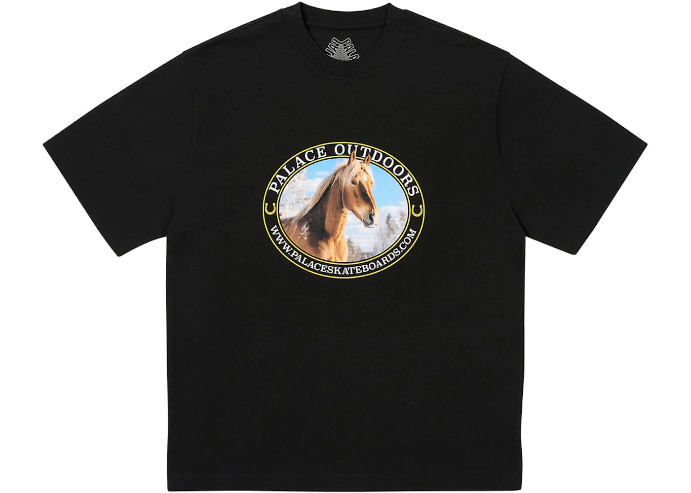 Palace Equestrian T-Shirt Black