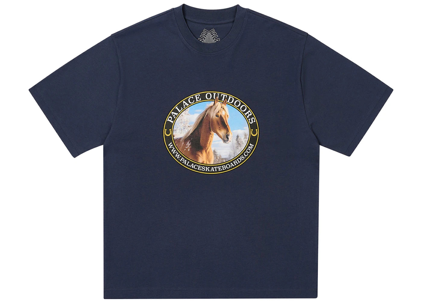 Palace Equestrian T-Shirt Navy