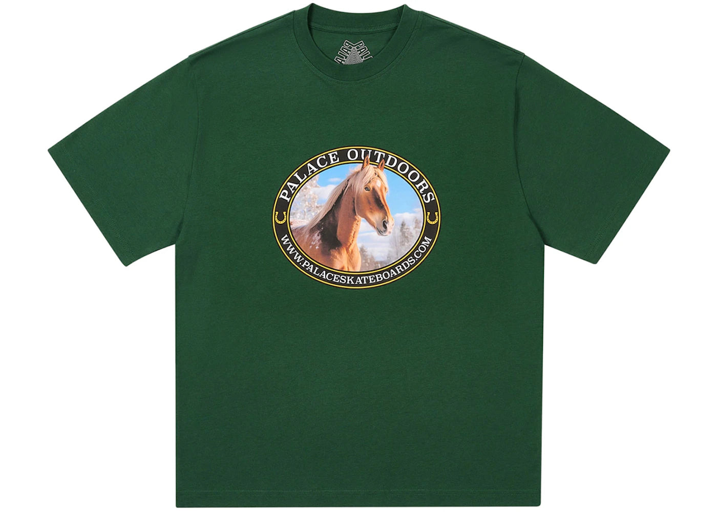 Palace Equestrian T-Shirt Racey Green