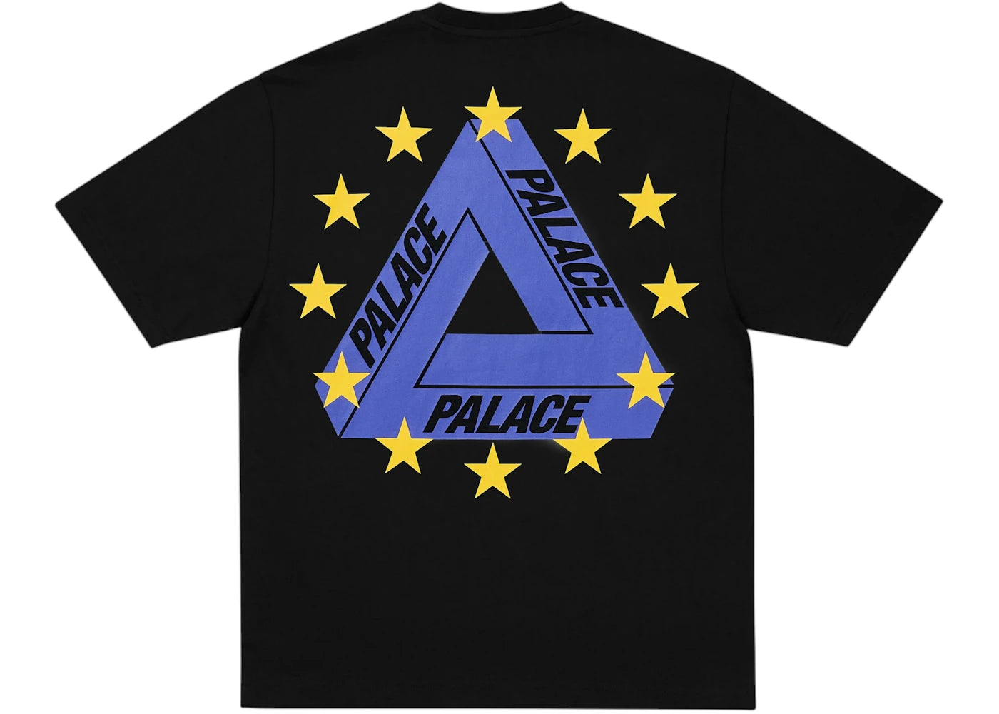 Palace Eu Tri T-Shirt Black