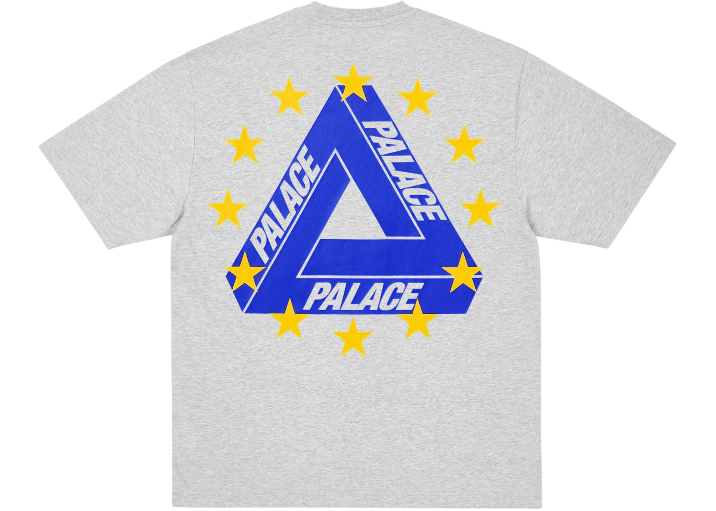 Palace Eu Tri T-Shirt Grey Marl