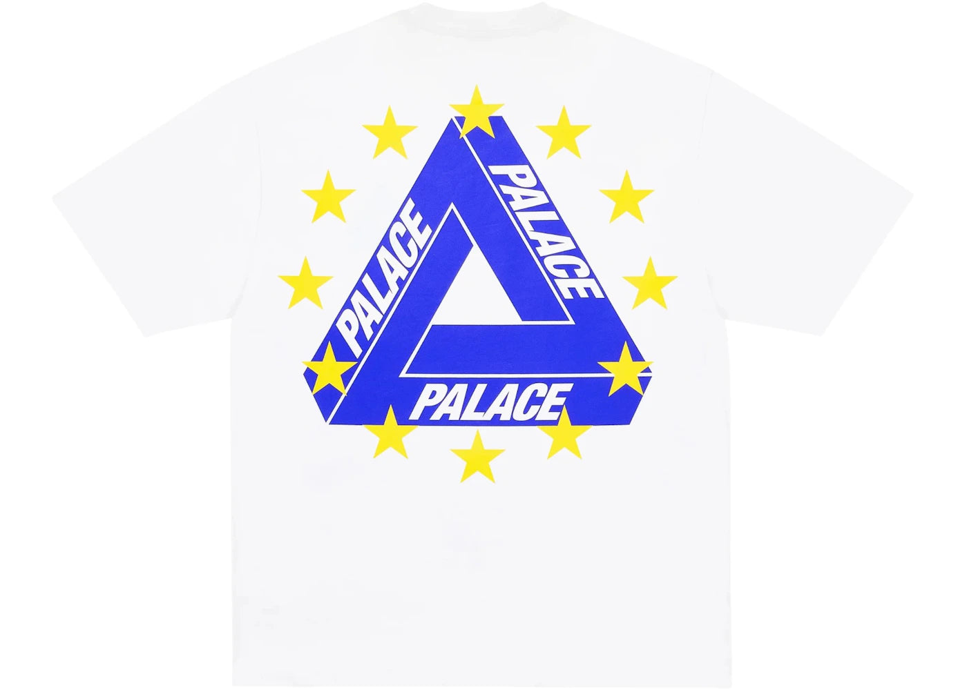 Palace Eu Tri T-Shirt White