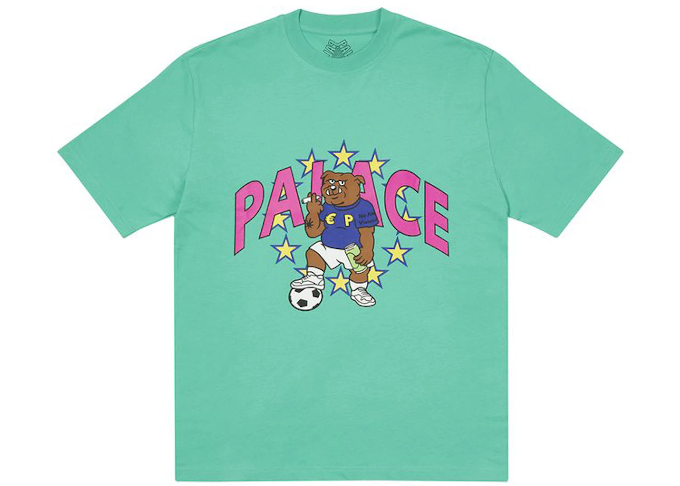 Palace Euro T-shirt (FW21) Aqua