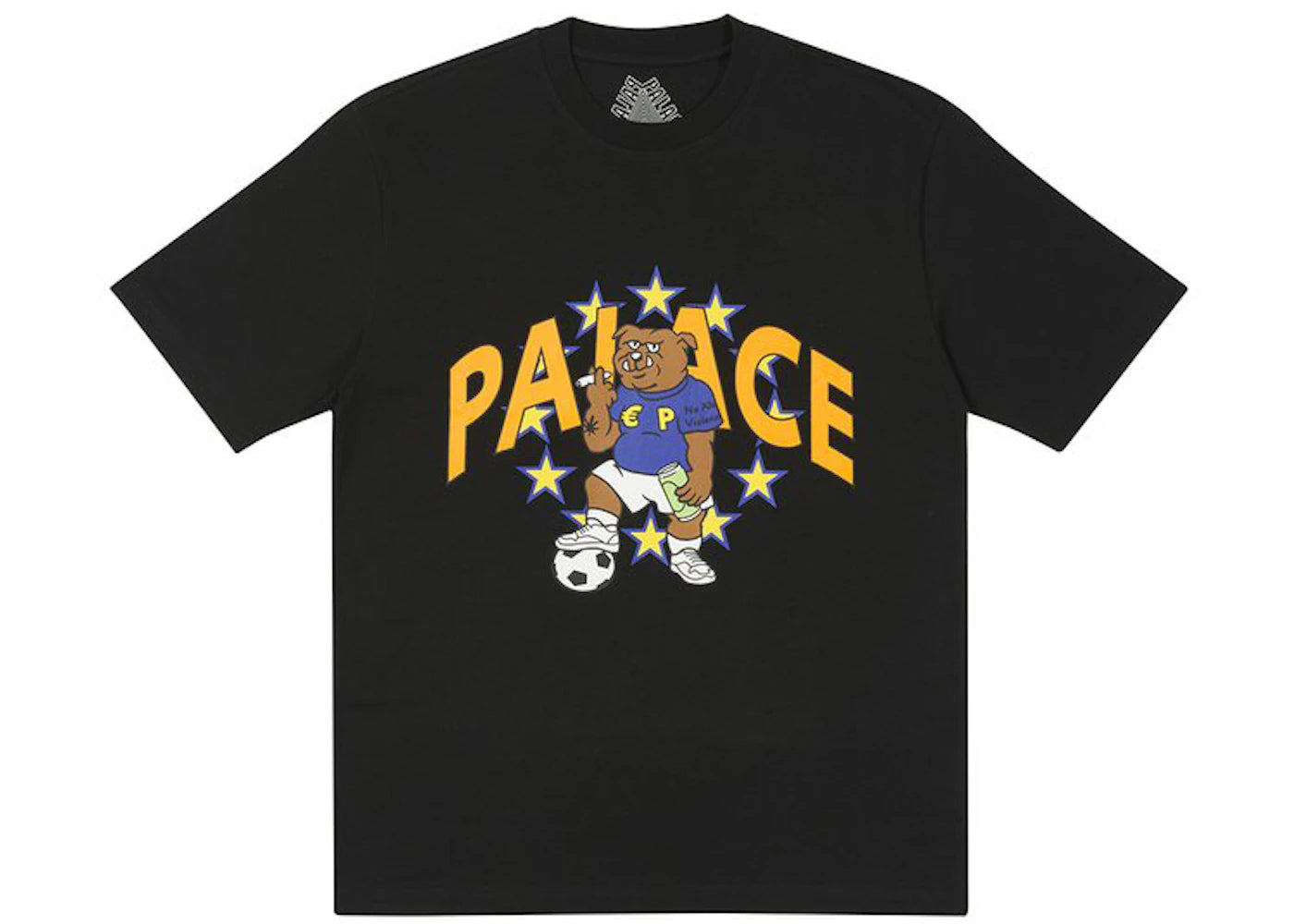 Palace Euro T-shirt (FW21) Black