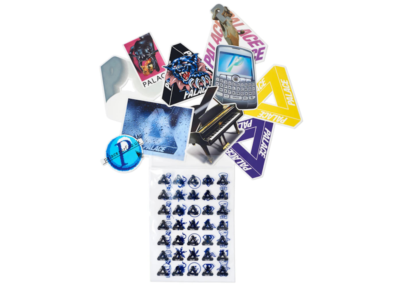 Palace FW19 Sticker Pack Multi