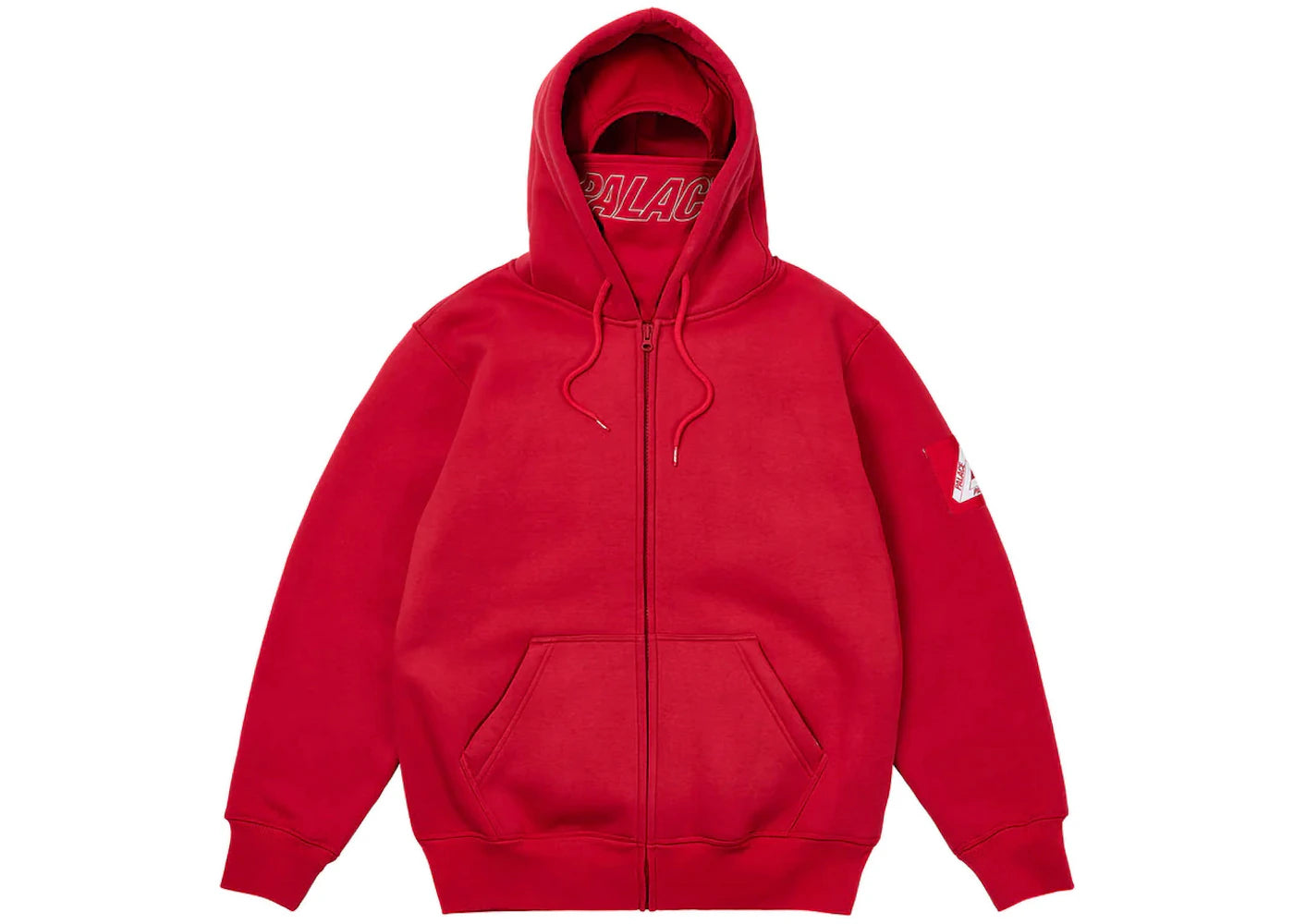 Palace Facemask Thermal Hood (FW23) Hibiscus