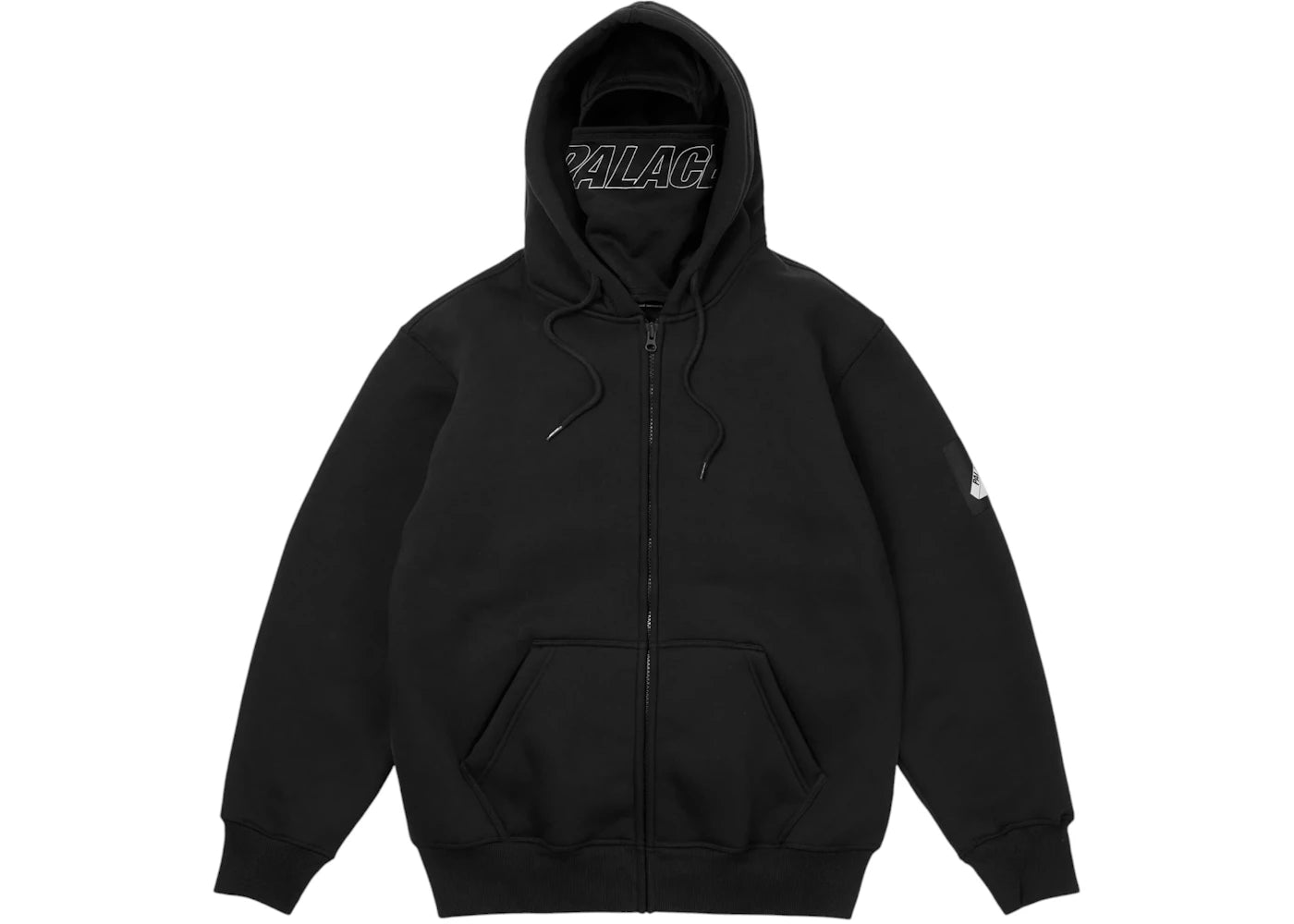 Palace Facemask Thermal Hood (SS25) Black