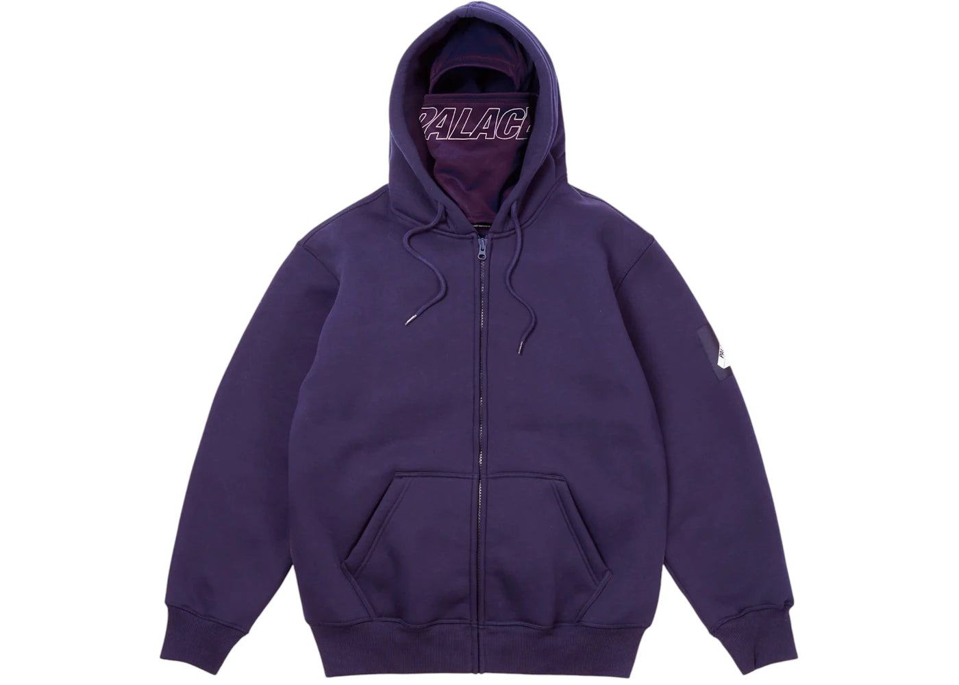 Palace Facemask Thermal Hood (SS25) Dark Purple