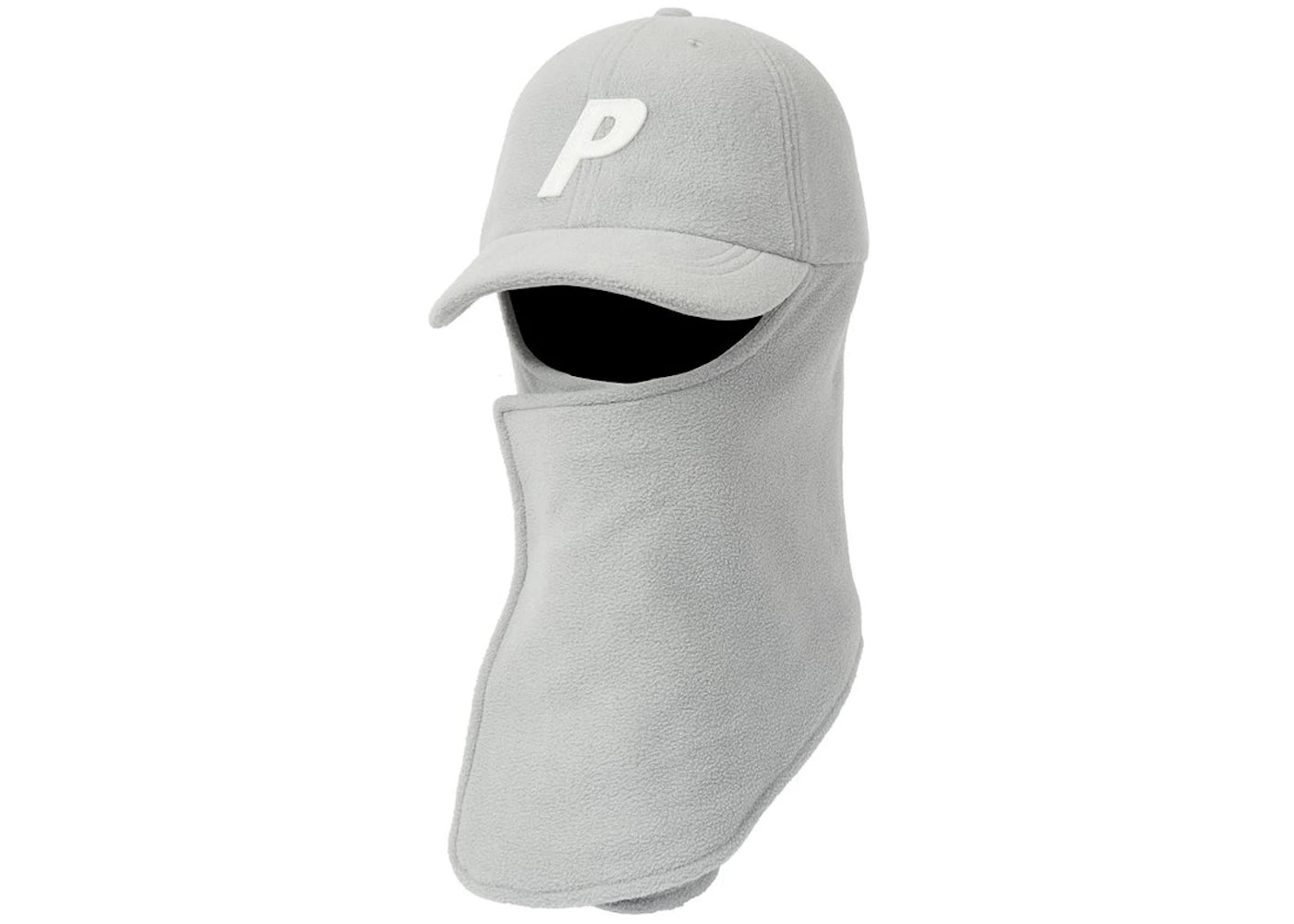 Palace Facewarmer Fleece P 5-Panel Grey