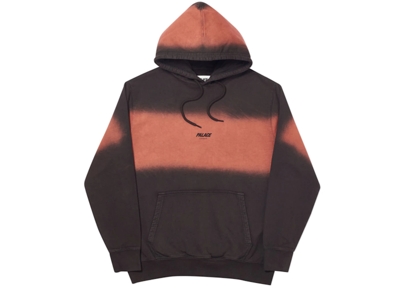 Palace Fader Dip Dye Hood Black