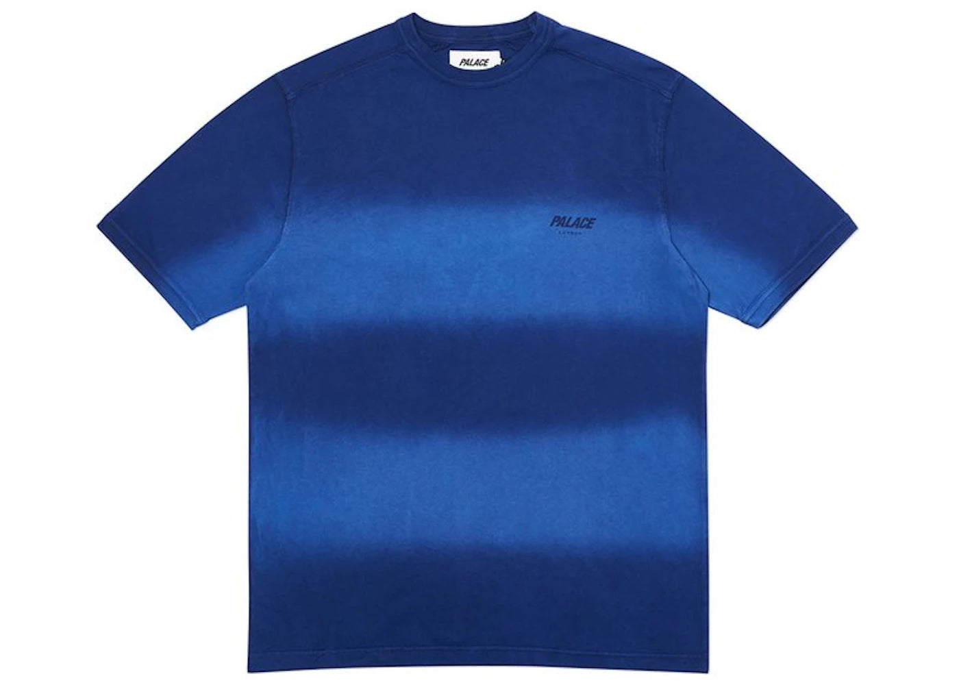 Palace Fader Dip Dye T-Shirt Blue