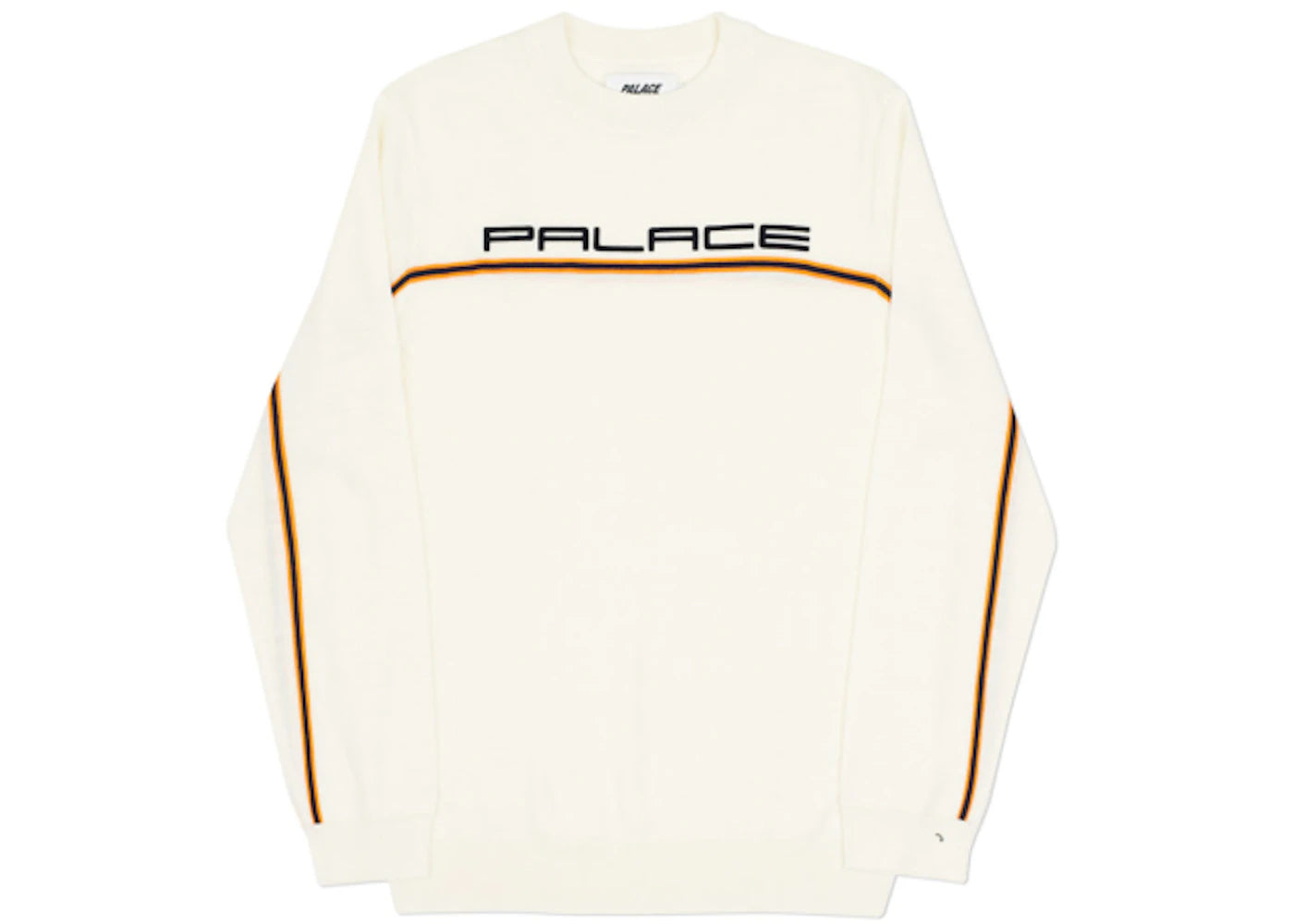 Palace Fader Pipe Knit White/Orange