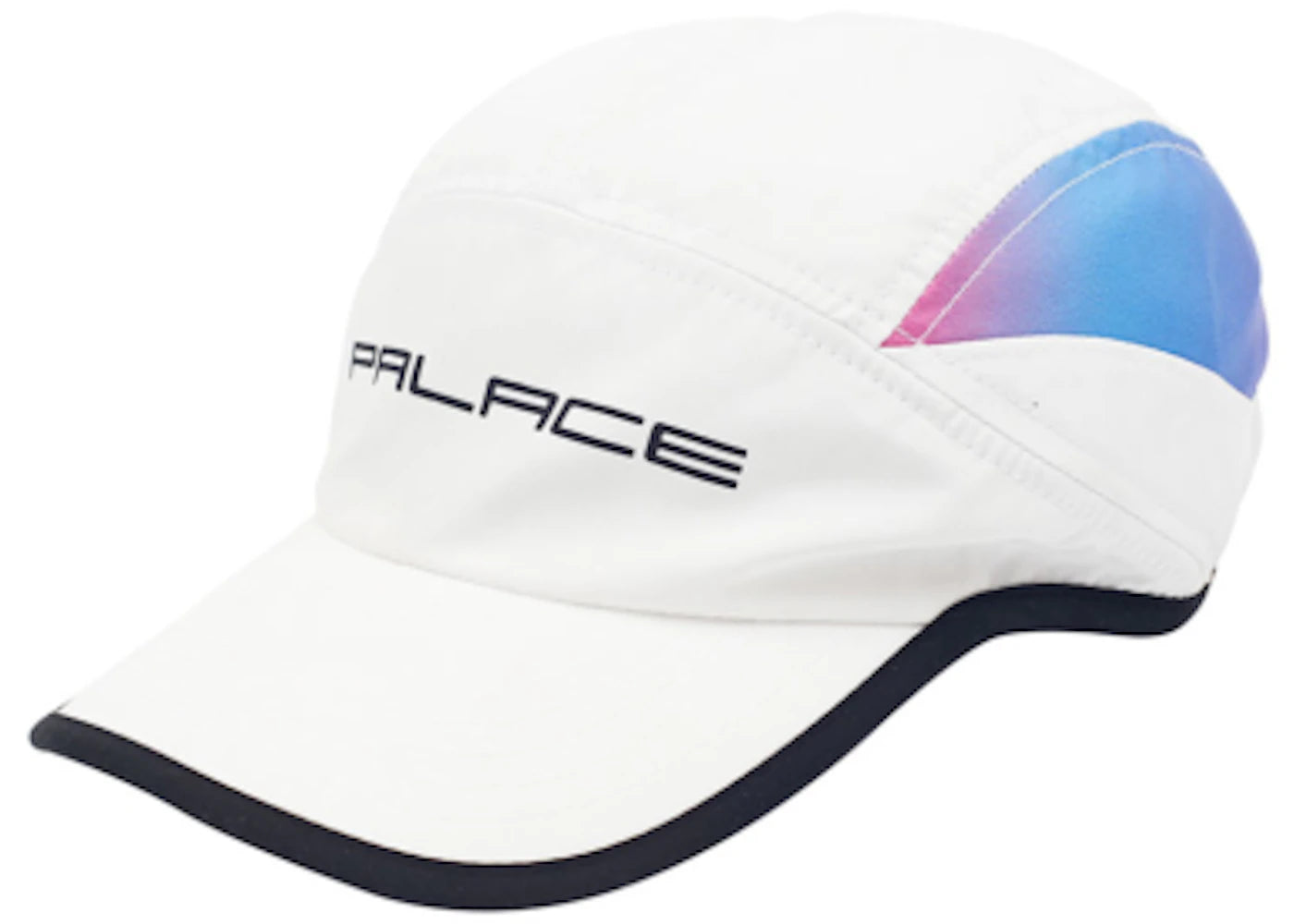 Palace Fader Running Hat Shell White