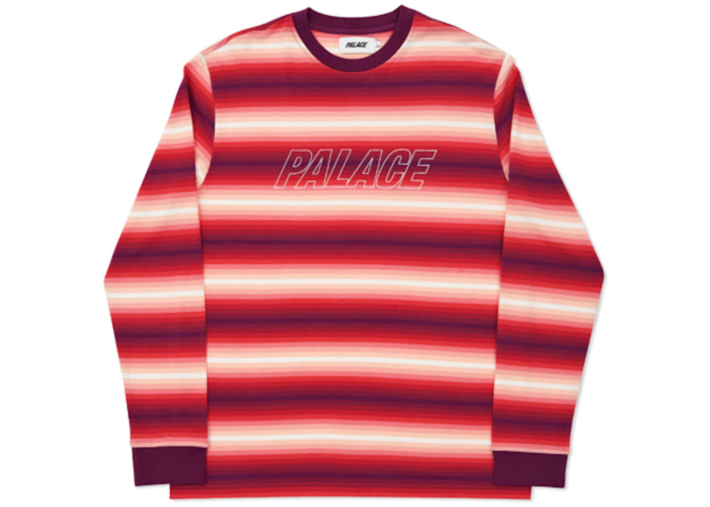 Palace Fader Stripe Top Pinks