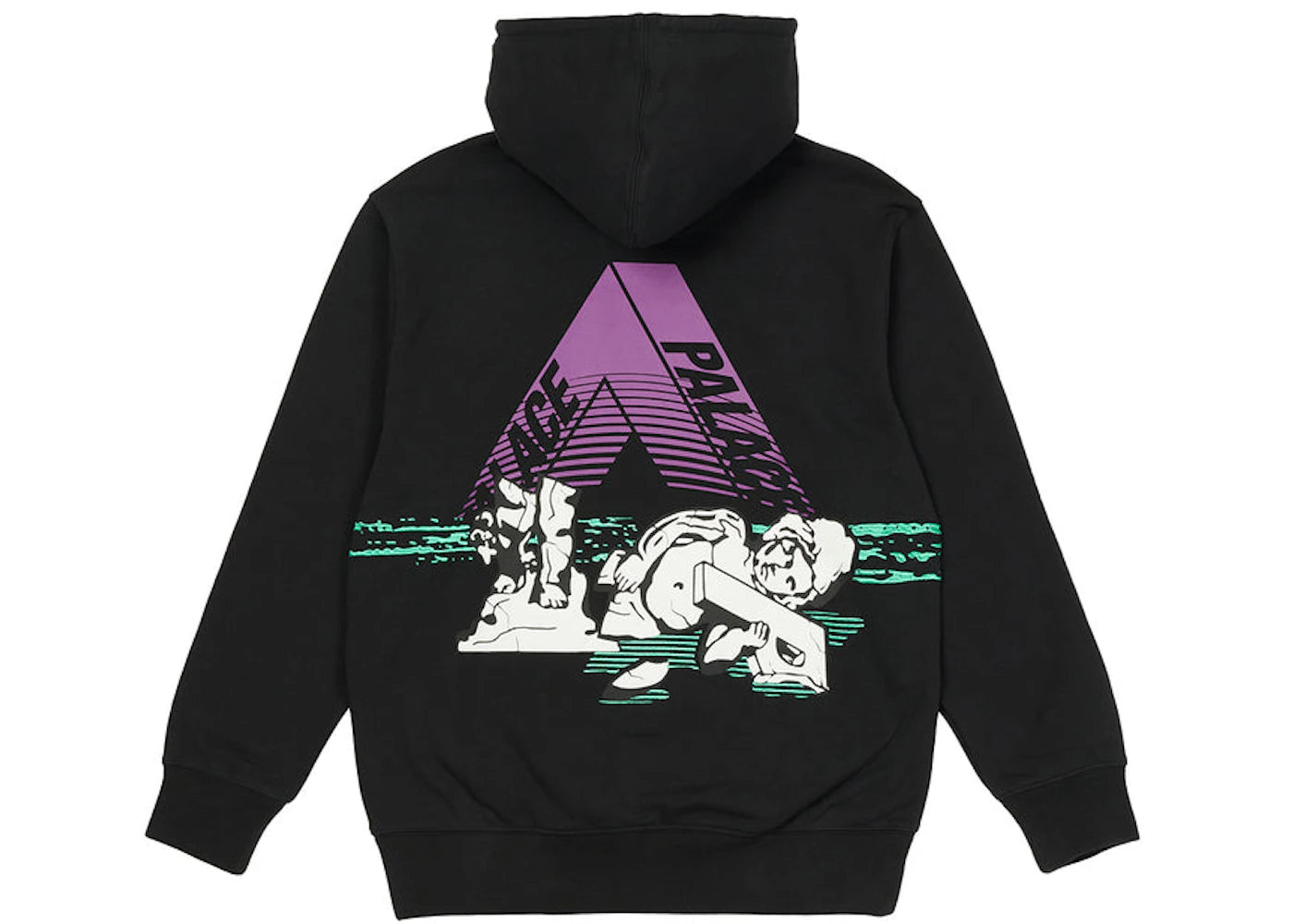 Palace Fallen City Hood Black