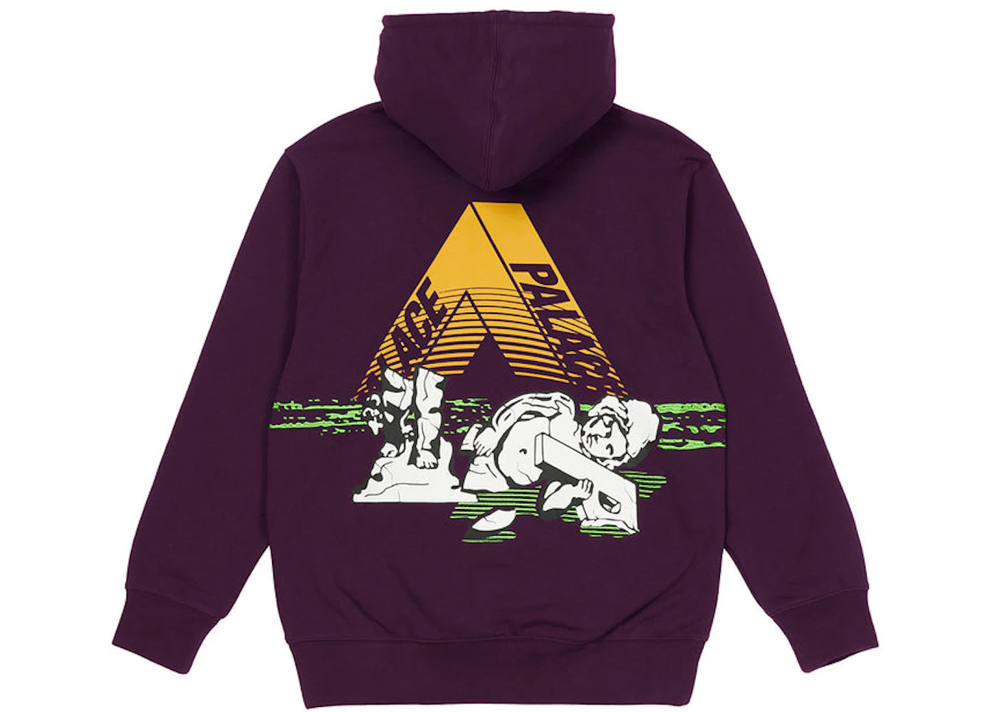 Palace Fallen City Hood Purple