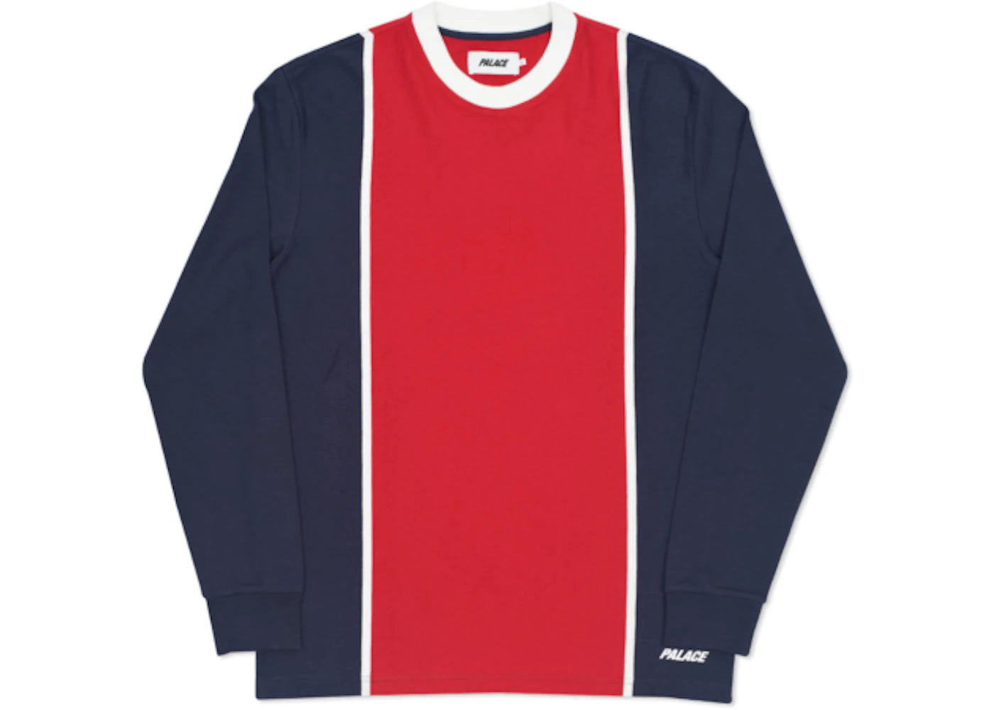 Palace Fast Stripe Crew Navy/Red