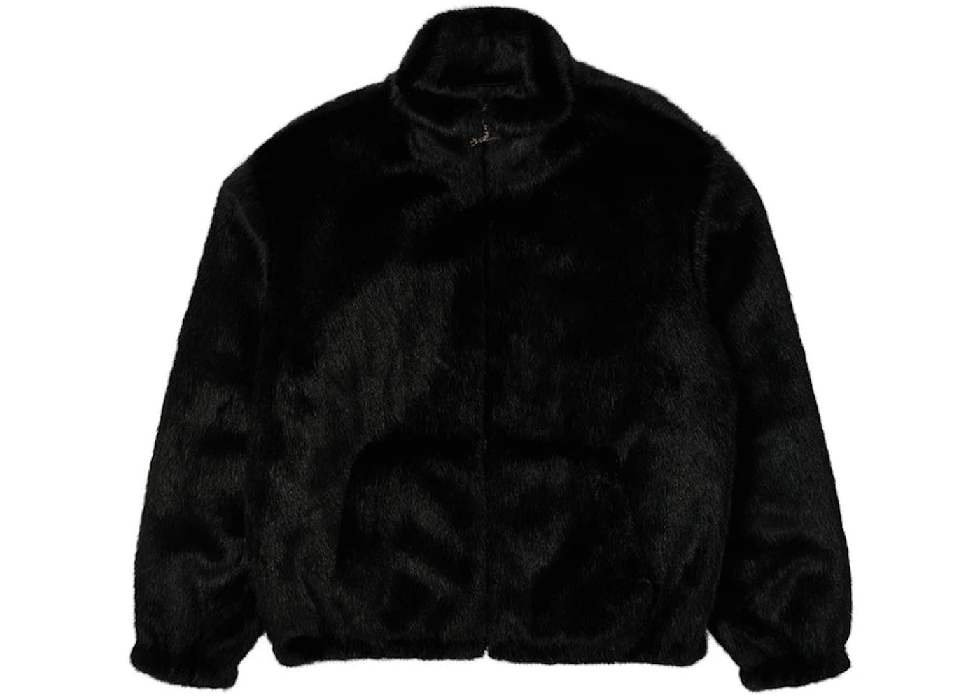 Palace Faux Fur Jacket Black