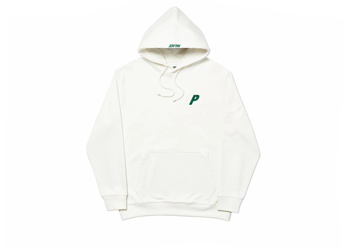 Palace Felt P Hood White