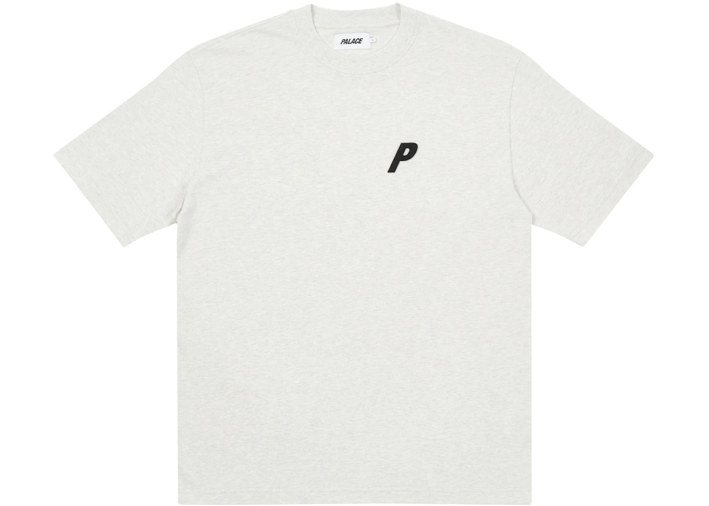 Palace Felt P T-shirt (FW21) Light Grey Marl