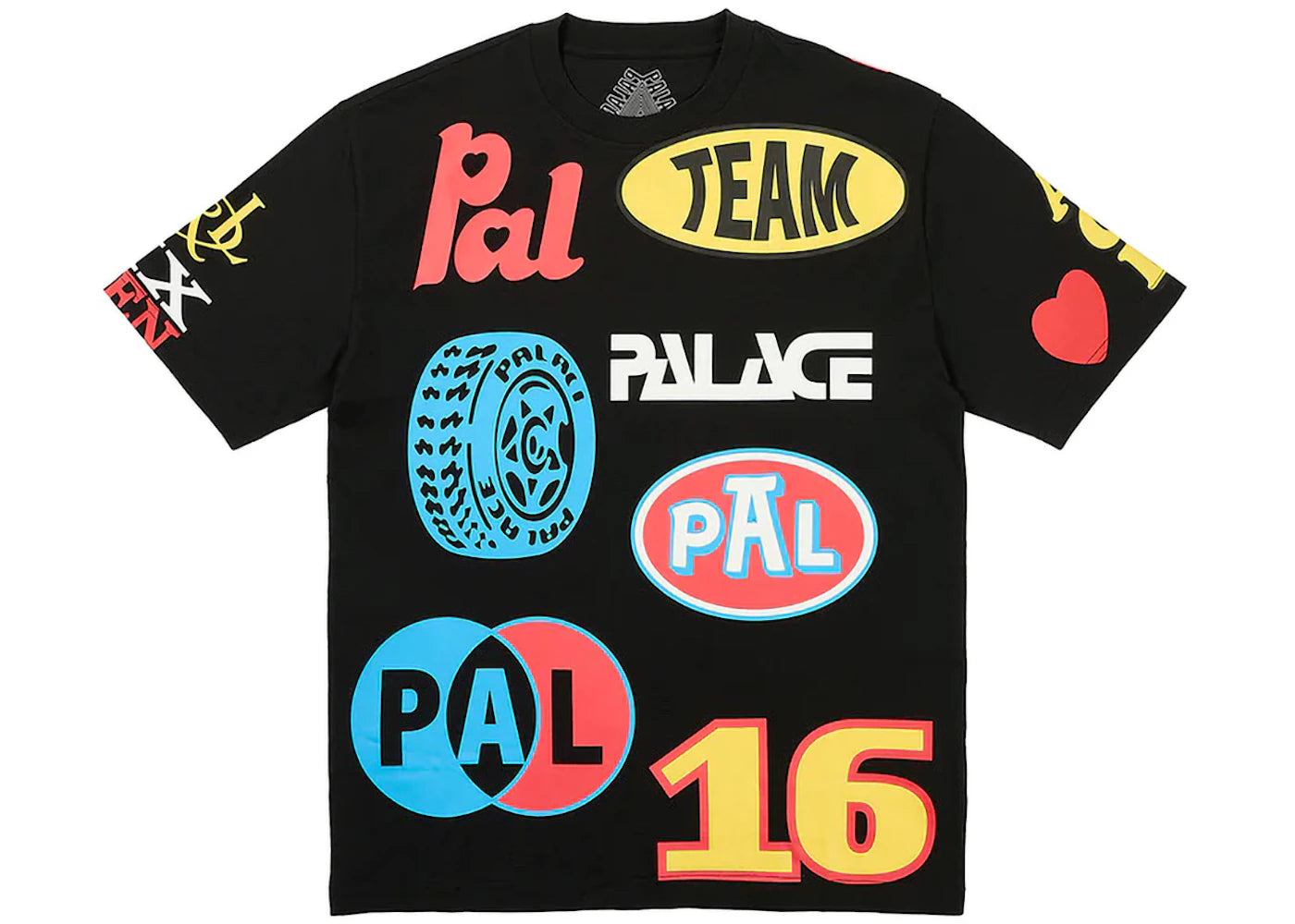 Palace Fill Up T-shirt Black