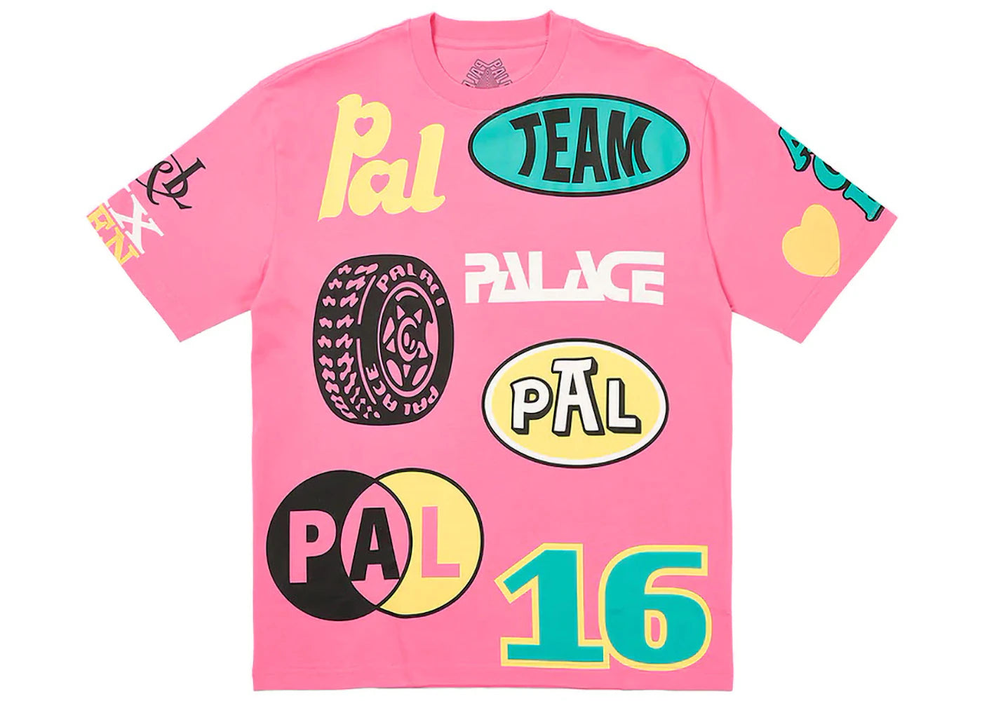 Palace Fill Up T-shirt Fruity Pink