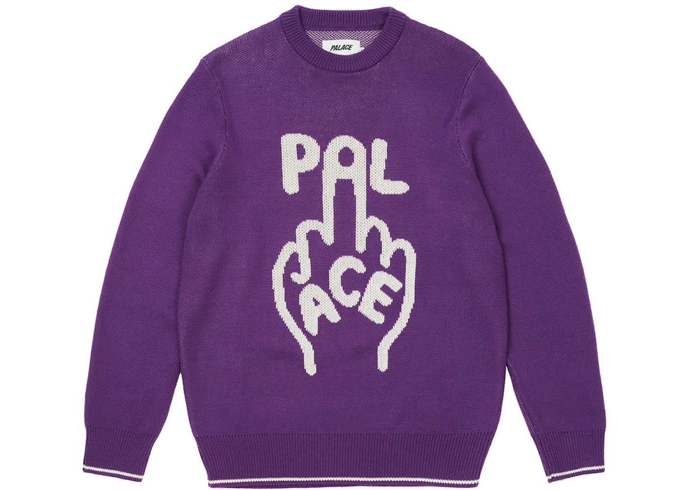 Palace Finger Up Knit Purple