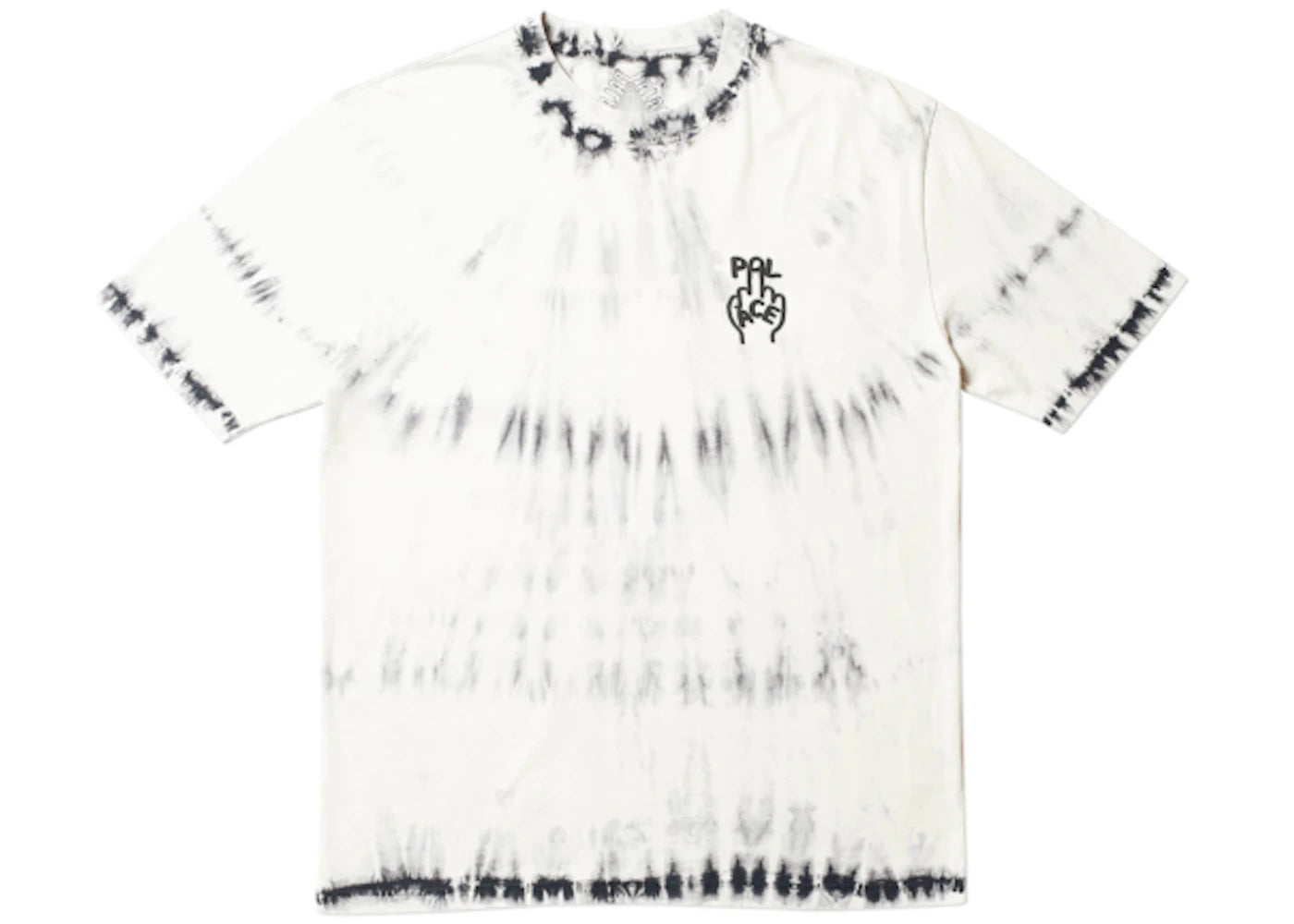 Palace Finger Up T-shirt White Tie Dye