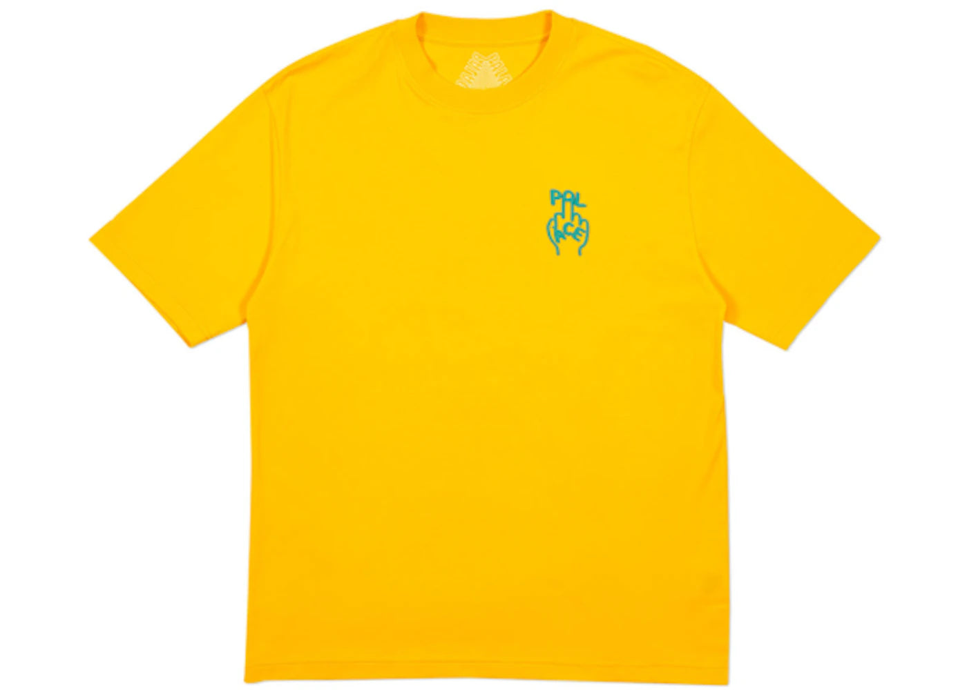 Palace Finger Up T-shirt Yellow