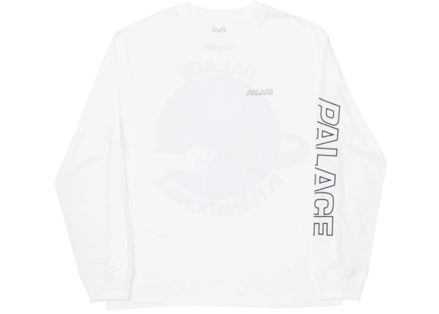 Palace Fist Bump Longsleeve White