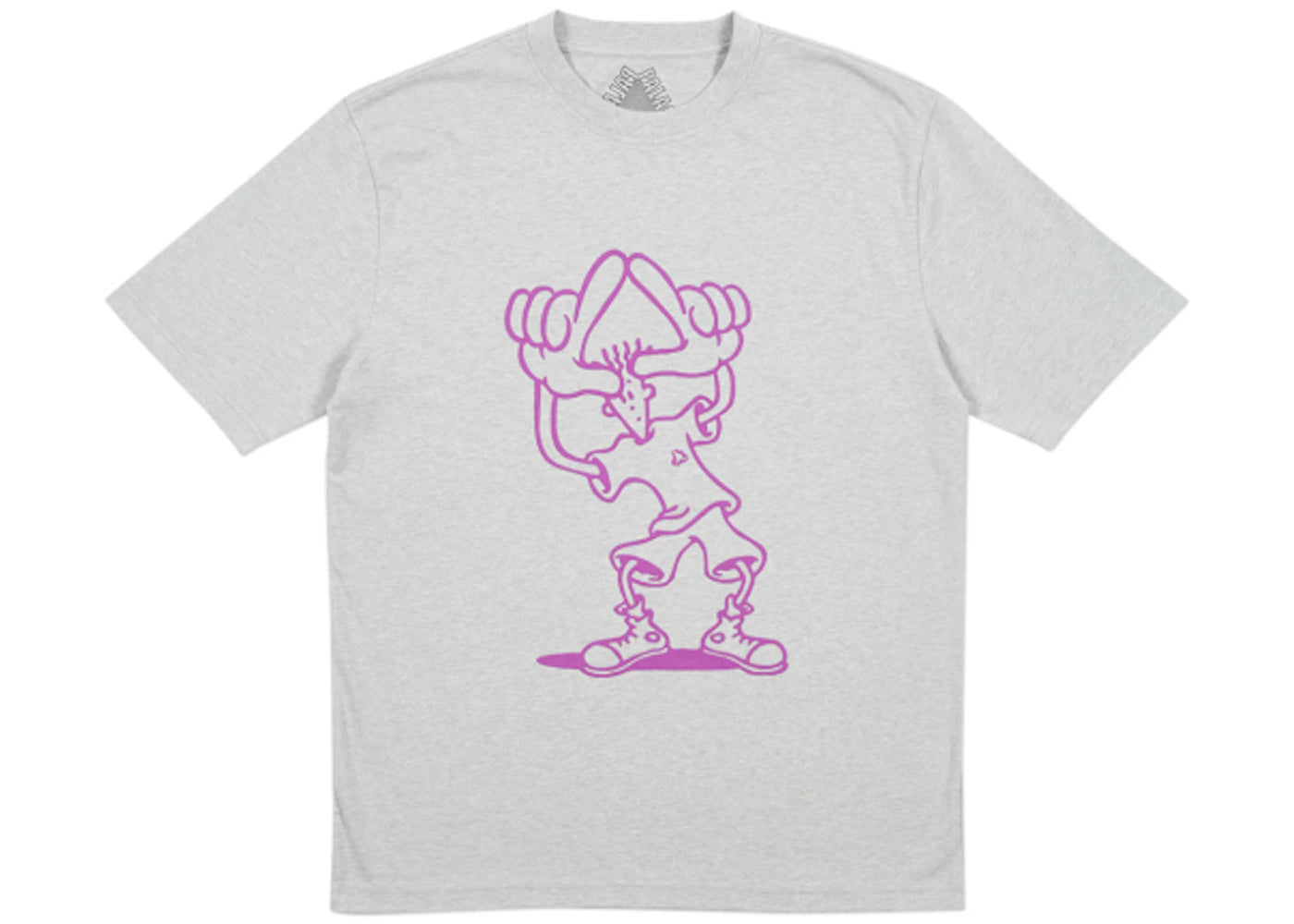 Palace Fizzy T-Shirt Grey Marl