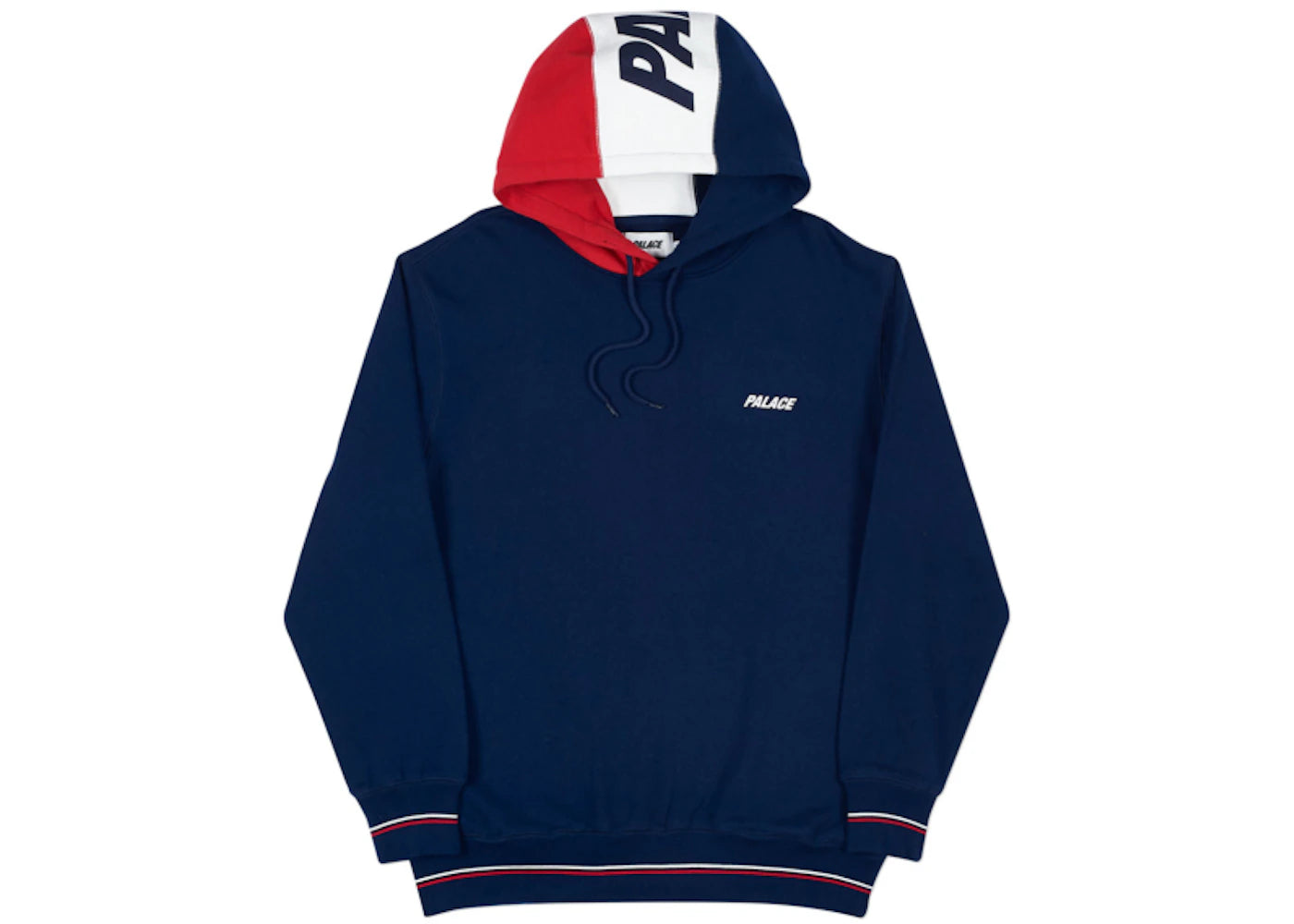 Palace Flagin Hood Navy/Red/White