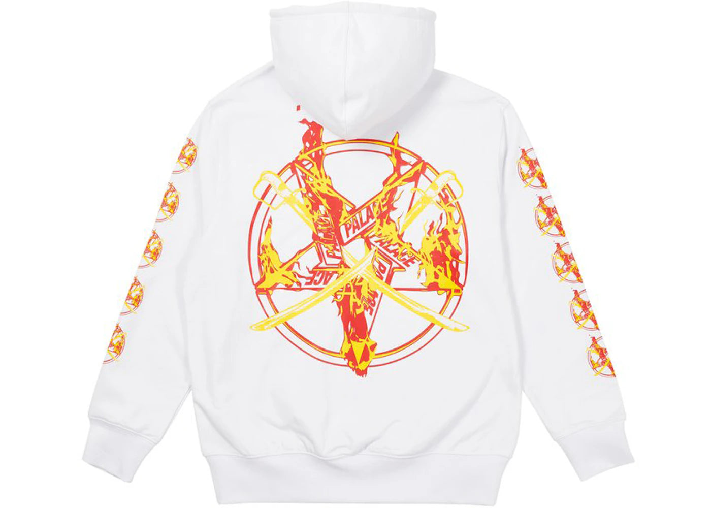 Palace Flamed Hood White