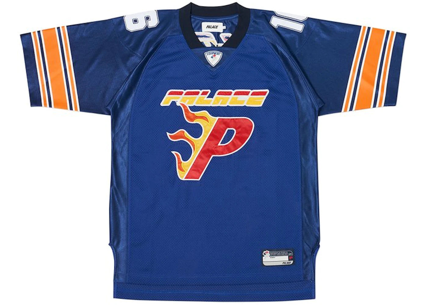 Palace Flaming P American Football Jersey Blue