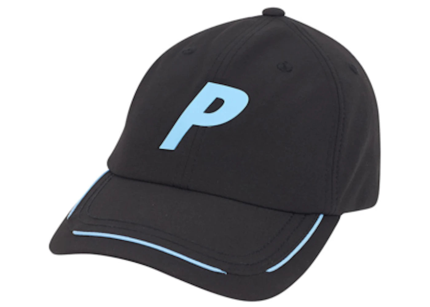 Palace Flash Shell P 6-Panel Black