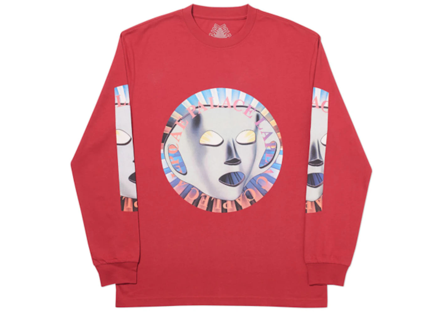 Palace Flat Stancey Longsleeve Dark Red